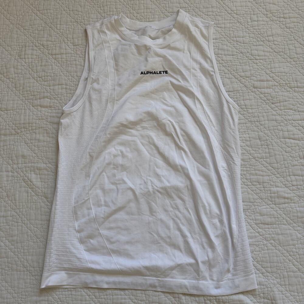 Alphalete Ozone Tank White L